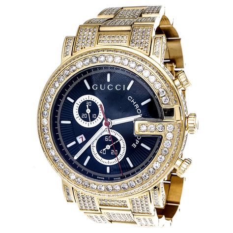 women's gucci chain|Gucci diamond watch for men.